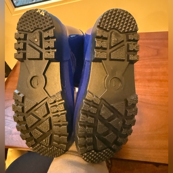 Zoogs Pull on rain boots, blue size 1 - Picture 3 of 6